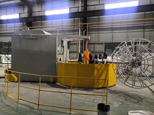 품질  Tower Rotary Shuttle Rotomolding Machine Efficient Flexible 공장