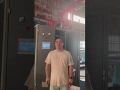 두 팔의 셔틀 롤링 기계