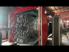 두 팔의 셔틀 롤링 기계